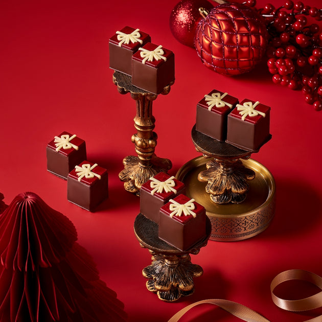 Orange Raisin Chocolate Financier Box of 8 Festive Treats Fairmont