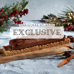 [EXCLUSIVE] Chestnut Crémeux, Blackcurrant Marmalade, Genoa Sponge Roulade (500g/1kg)