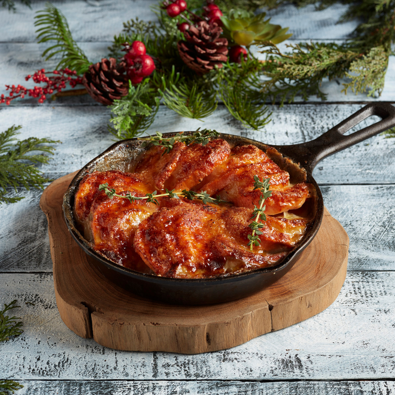 Gratin Kumara and Yukon Gold
