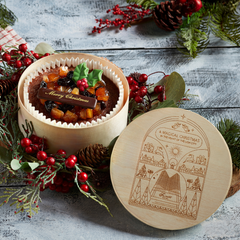 Traditional Brandy Rum Fruit Cake