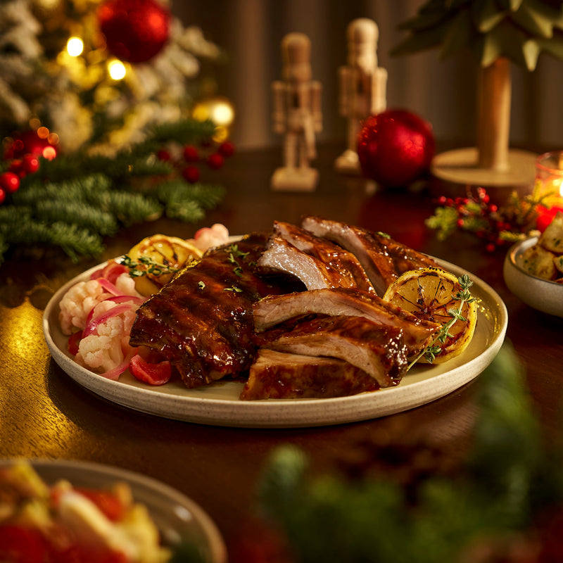 Festive Roast - BBQ Baby Pork Loin Rib
