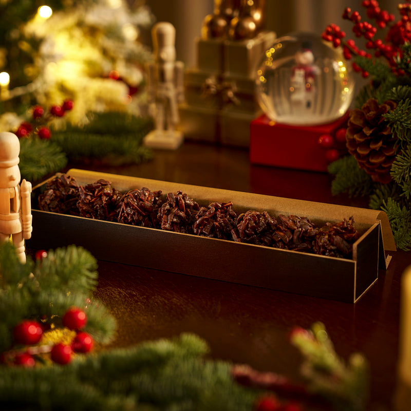 BonBon Confectionery - Chocolate Coated Almond Strips, Candied Orange