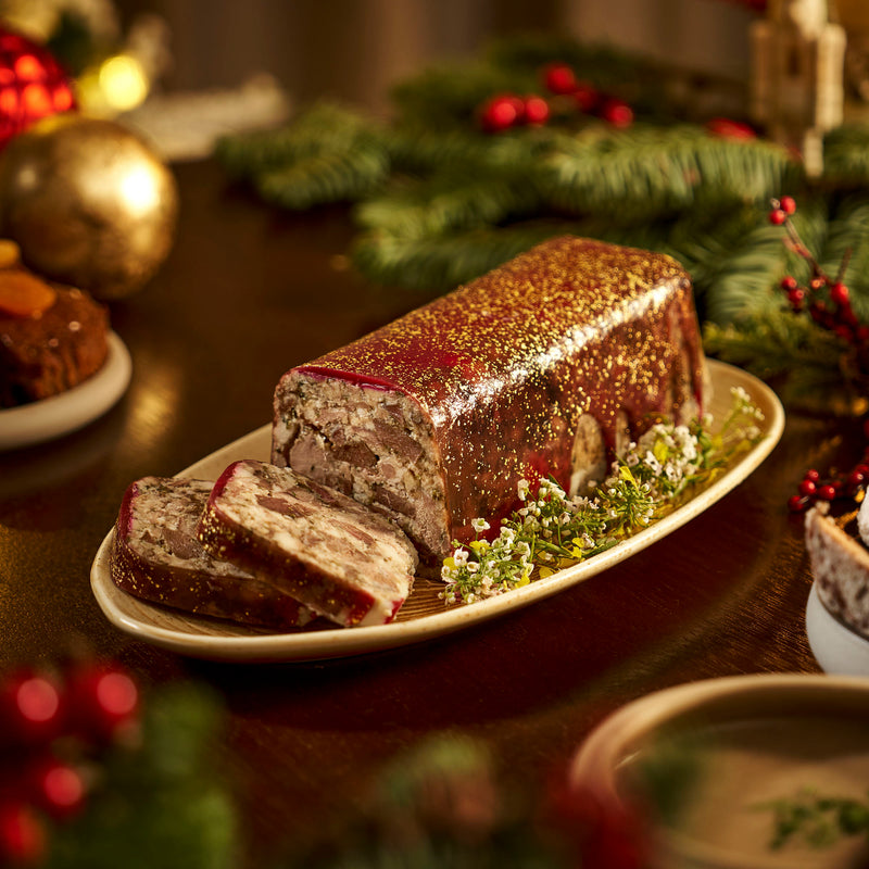Festive Accompaniments - Cranberry Glazed Smoked Duck Terrine
