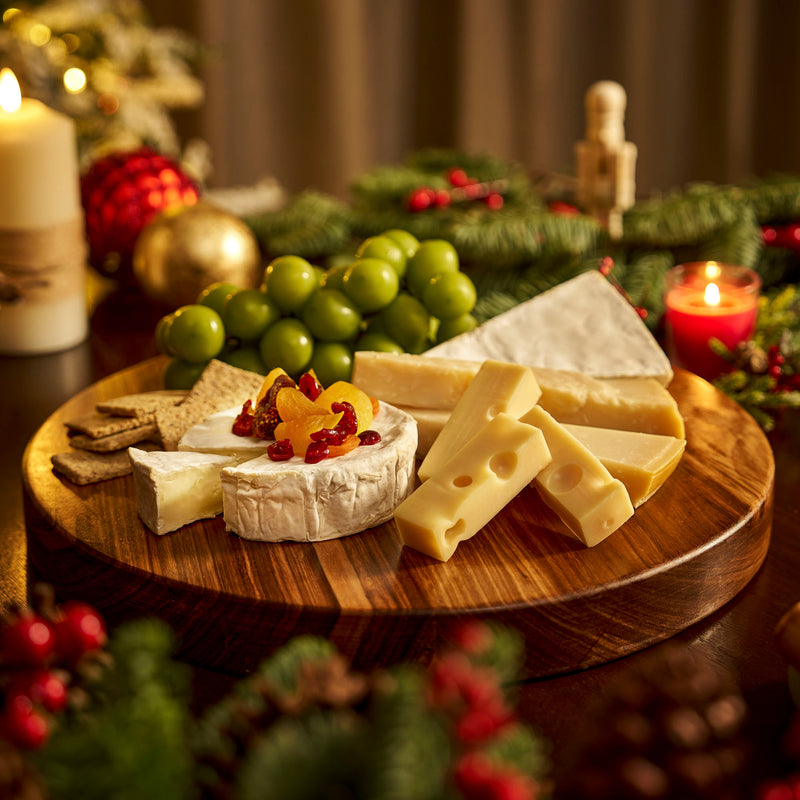 Festive Accompaniments - International Cheese with Condiments