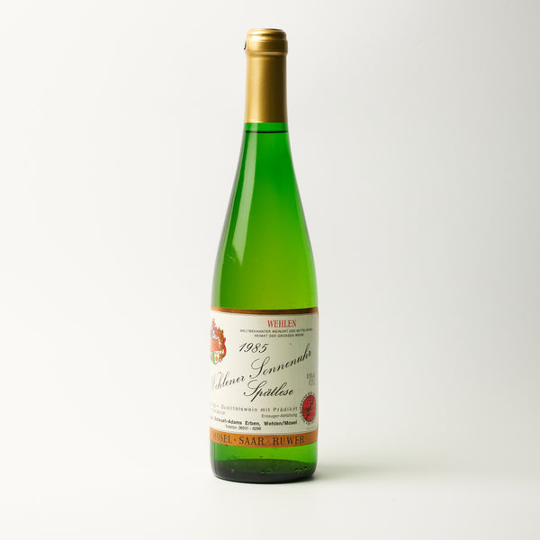 Wehlener Münzlay 1982 Riesling Spätlese 1982 Joh. Jos. Prüm Wehlener Sonnenuhr Riesling Spätlese