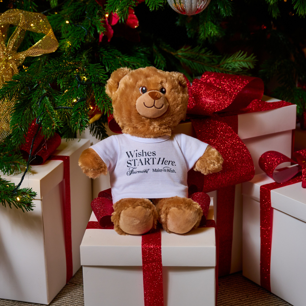 Fairmont Singapore Make A Wish Teddy Bear Fairmont at Home