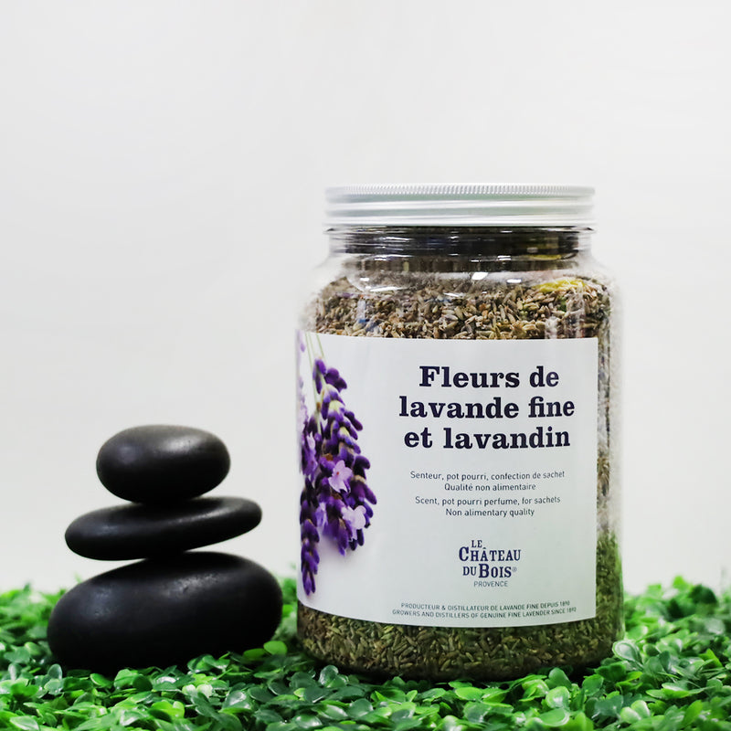 Le Chateau Du Bois- Pot of fine lavender and lavandine (220g)