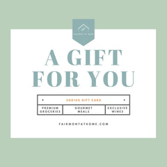Fairmont At Home Gift Card (Different Denominations Available)